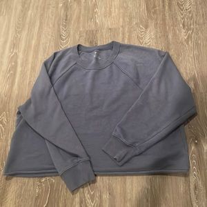 Aerie Shortened/Slightly Cropped Crewneck.